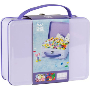 Plus-Plus stavebnice - 600ks Kufřík kovový Pastel