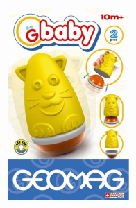 Geomag - Baby Roly, Poly Cat (žlutá kočka)
