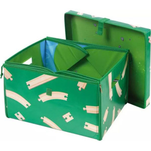 Vláčkodráha Brio - Deluxe se zvuky a světly v boxu, 87 dílů
