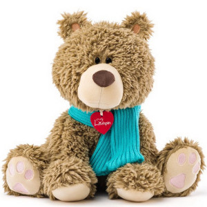 Lumpin - Medvěd Bariboo se šálou velký, 30cm
