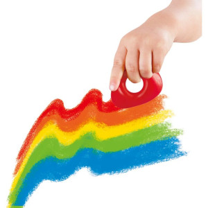 Psací potřeby - Moje první pastelky, 5 barev (Hape)