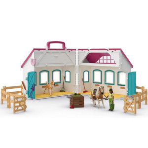 Schleich - Jezdecký klub, Otevírací stáj Litte Horseshoe