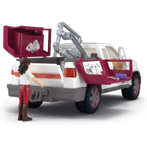 Schleich - Jezdecký klub, Mobilní veterinář s přívěsem