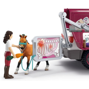 Schleich - Jezdecký klub, Mobilní veterinář s přívěsem