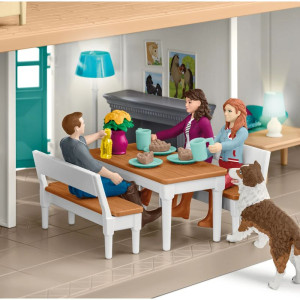 Schleich - Jezdecký klub, Venkovský dům a stáj u jezera