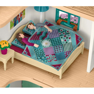 Schleich - Jezdecký klub, Venkovský dům a stáj u jezera