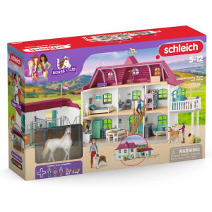 Schleich - Jezdecký klub, Venkovský dům a stáj u jezera