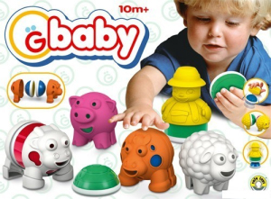 Geomag - Geobaby Farm Large, 19 dílků