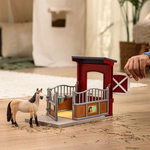 Schleich - Farma, Box pro poníky s klisnou mustanga