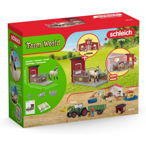 Schleich - Farma, Box pro poníky s klisnou mustanga