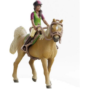 Schleich - Kůň s jezdcem, Sarah a Mystery