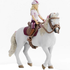 Schleich - Kůň s jezdcem, Sofia a Blossom