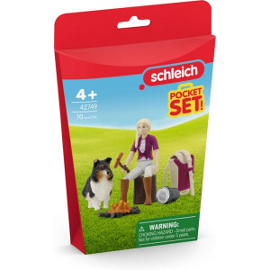 Schleich - Jezdecký klub, Hrací sada Sofiino opékání s rodinou a přáteli