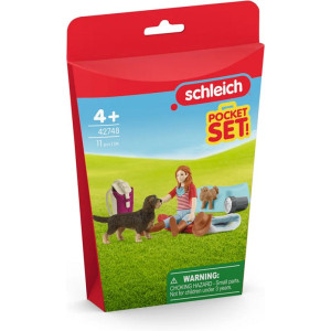 Schleich - Jezdecký klub, Hrací sada Přenocování s Hannah