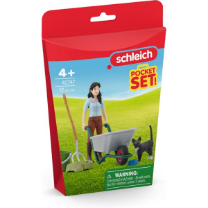 Schleich - Jezdecký klub, Hrací sada Kydání a ošetřování