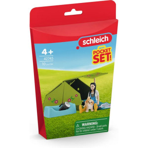 Schleich - Jezdecký klub, Hrací sada Kempování s Kim