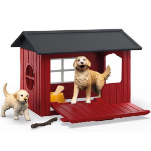Schleich - Farma, Psí bouda se zlatým retrívrem