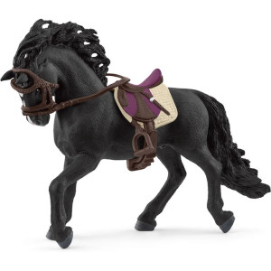 Schleich - Kůň, Pura Raza Espanola hřebec se sedlem a uzdou