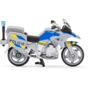 SIKU kovový model - Policie motorka česká verze