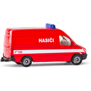 SIKU kovový model - Set 3ks, Hasičská auta česká verze