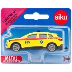 SIKU kovový model - Ambulance auto česká verze
