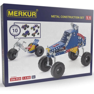 Merkur - Stavebnice M1.1 Vozidla - 10 modelů, 256 dílků
