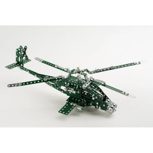 Merkur - Armádní helikoptéry - 40 modelů, 516 dílků