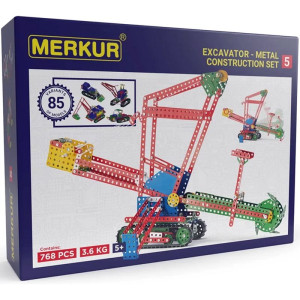 Merkur - Stavebnice M5 - 85 modelů, 768 dílků