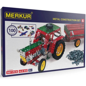 Merkur - Stavebnice M6 - 100 modelů, 957 dílků