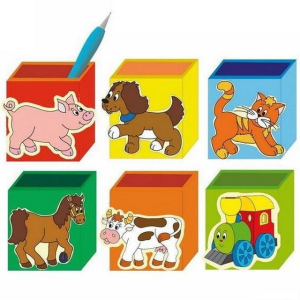 Stojánek na tužky - Krabička na tužky, 1ks (Woody)