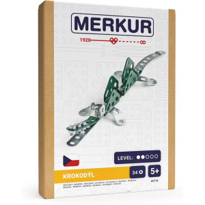 Merkur - Mini ZOO Krokodýl, 45 dílků