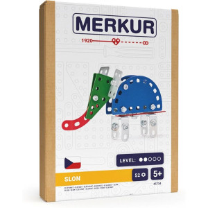 Merkur - Mini ZOO Slon, 52 dílků