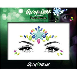 PaintGlow - Samolepící kamínky, Glow UV hvězda