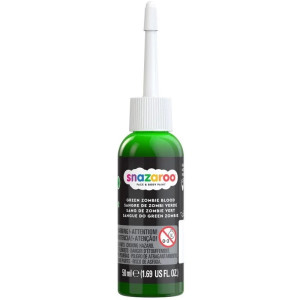 Snazaroo - Krev umělá 50ml, Zombie zelená