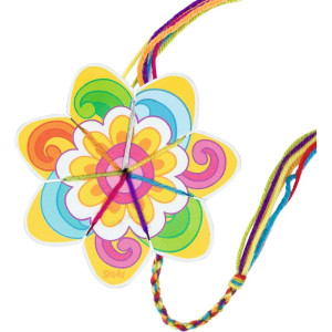 Štrykovačka - Pletací květina - motýlek, 1ks (Goki)