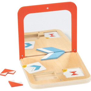 Hlavolam dřevěný - Geometrické zrcadlo (Goki)