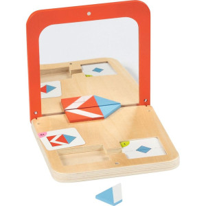 Hlavolam dřevěný - Geometrické zrcadlo (Goki)