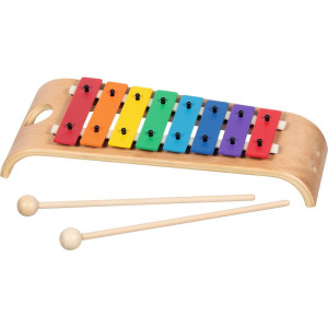 Hudba - Xylofon 8 tónů, Kovový (Goki)