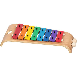Hudba - Xylofon 8 tónů, Kovový (Goki)