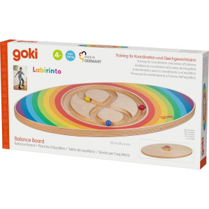 Balanční prkno - Deska s kuličkovou dráhou (Goki)