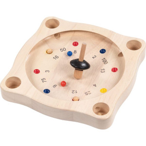 Společenská hra - Tyrolská ruleta dřevěná velká (Goki)