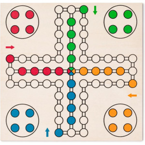 Společenské hry - Soubor 5 her magnetický (Popular)