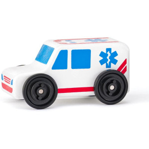 Vláčkodráha auta - Povolání, 6ks (Woody)