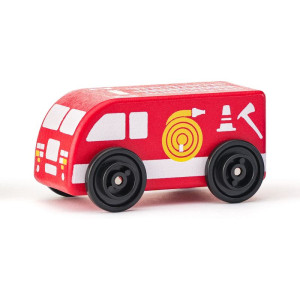 Vláčkodráha auta - Povolání, 6ks (Woody)