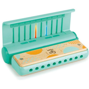 Hudba - Foukací harmonika, Uč se pomocí světel (Hape)