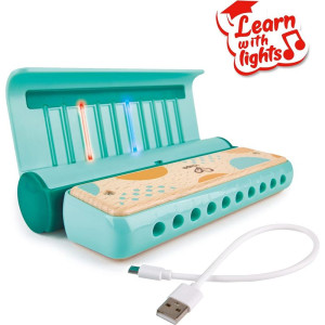 Hudba - Foukací harmonika, Uč se pomocí světel (Hape)