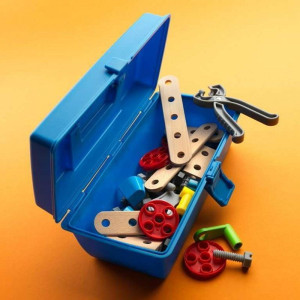 Stavebnice montážní - Builder, Startovací set v kufříku 48 dílů (Brio)