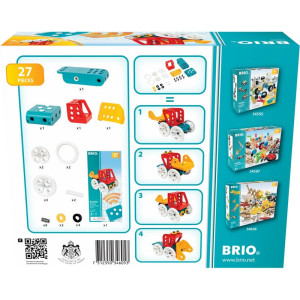 Stavebnice montážní - Builder, Sada s dálkovým ovládáním 27 dílů (Brio)