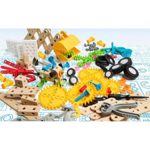 Stavebnice montážní - Builder, Kreativní sada 271 dílů (Brio)