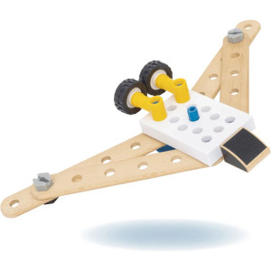 Stavebnice montážní - Builder, Sada pro kutily 201 dílů (Brio)